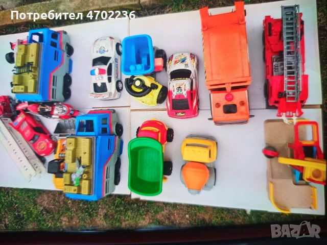Голям лот с детски коли,пожарна,камиони, снимка 4 - Коли, камиони, мотори, писти - 53592022