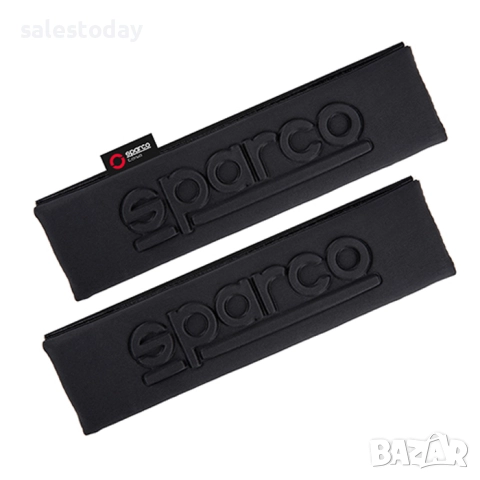 Протектор за колан Sparco, 2бр., черен, снимка 3 - Аксесоари и консумативи - 52272036