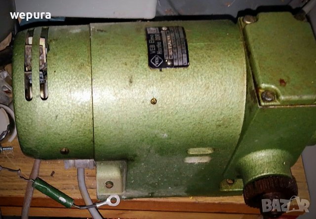 Малък двигател с редуктор изходни обороти 47 Об/Мин.