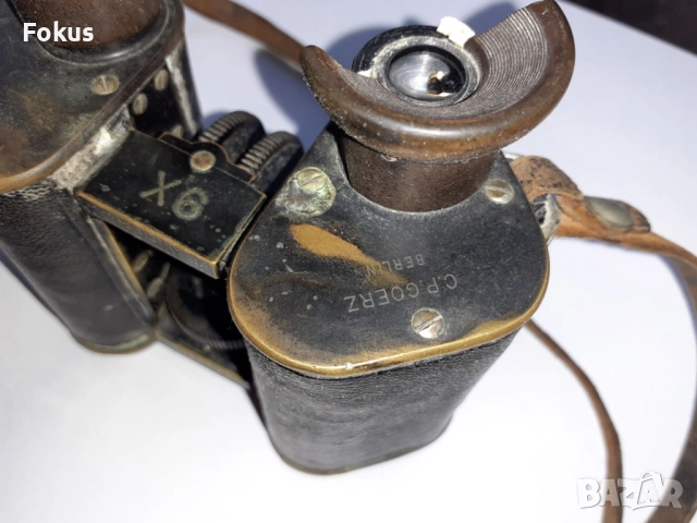 Уникат Антика - Бинокъл Германия -C.P. Goerz Berlin - 19 век, снимка 3 - Антикварни и старинни предмети - 53279274