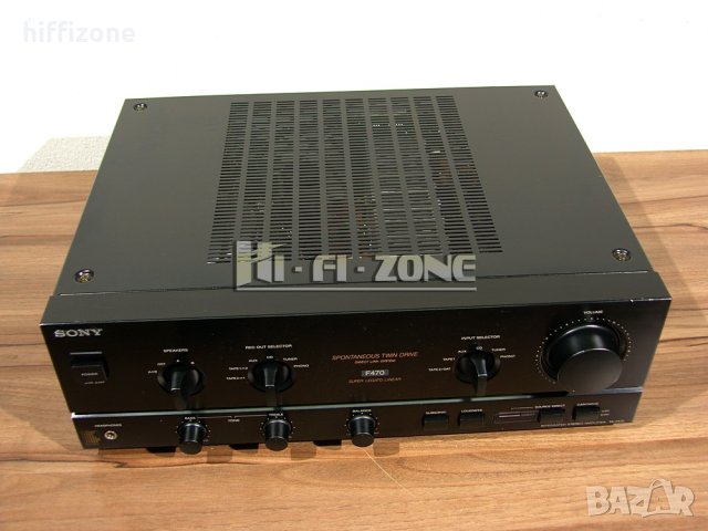 УСИЛВАТЕЛ  Sony ta-f470 /1 , снимка 3 - Ресийвъри, усилватели, смесителни пултове - 40480848