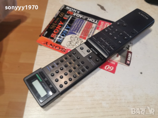 SONY RM-S470 AUDIO REMOTE-ВНОС SWISS 2612251735, снимка 4 - Ресийвъри, усилватели, смесителни пултове - 52906272