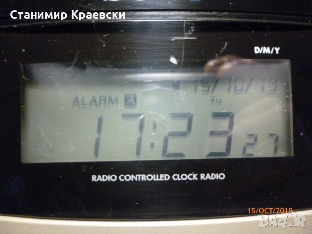 Sony ICF-C50 radio clock alarm vintage, снимка 2 - Други - 26789166