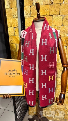 кашмирени шалове hermes , снимка 6 - Шалове - 52043989