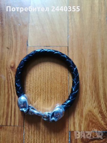 Мъжка гривна стомана , снимка 2 - Гривни - 27164975