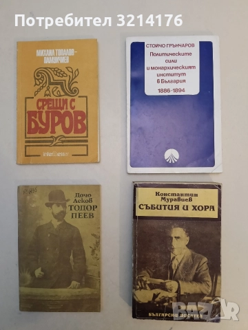 Събития и хора. Спомени - Константин Муравиев