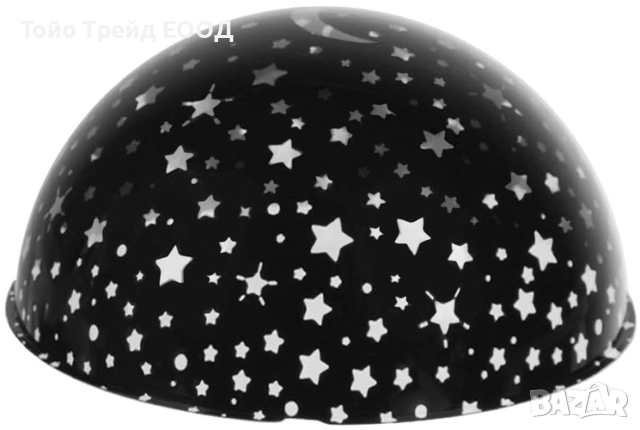 Нощна лампа с проектор, снимка 4 - Детски нощни лампи - 52671329