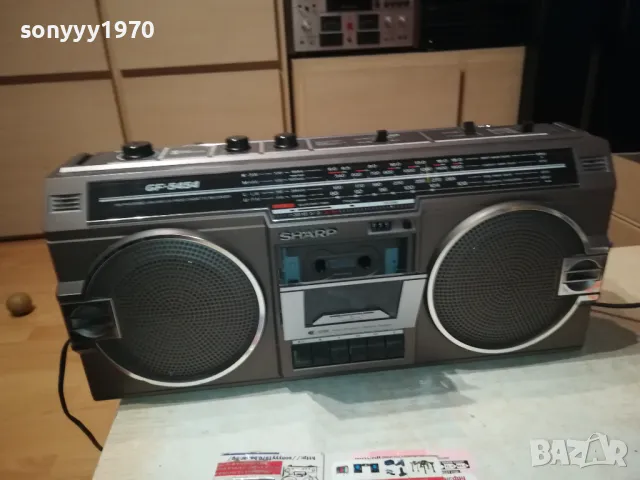 SHARP JAPAN-ВНОС SWISS 0812240841, снимка 6 - Радиокасетофони, транзистори - 48265385