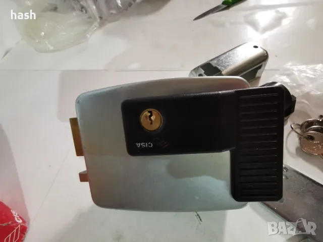 Електрическа брава CISA, 12 V, поцинкована, сребриста, 11721501, 12 волта V, снимка 5 - Други - 48570673