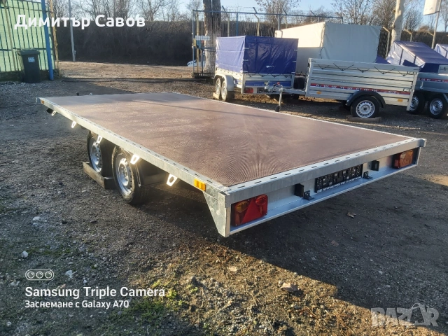 REPO FLAT 4.10 x 2.10м. за мотори, АТV/UTV до 750кg., снимка 3 - Ремаркета - 53465993