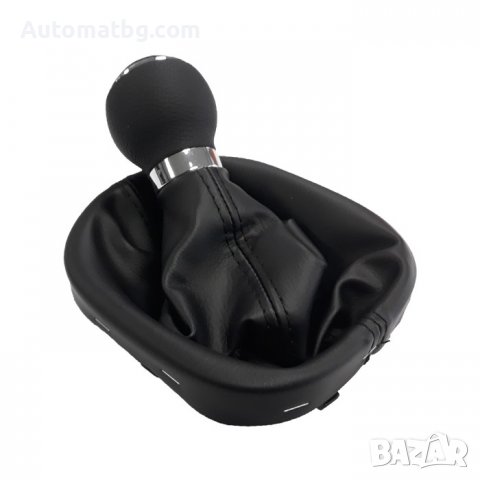 Топка с маншон за скоростен лост Automat, За VW TOURAN, CADDY, 5 скорости, Черен, снимка 3 - Аксесоари и консумативи - 37970876
