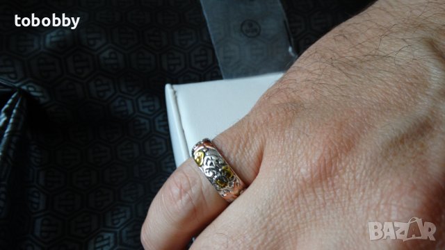 Лот нови мъжки пръстени, бижутерска стомана, снимка 17 - Пръстени - 42961809