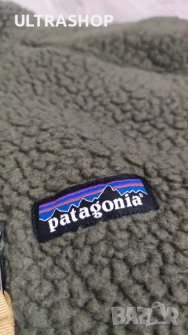 Patagonia Retro Pile Vest L size в отлично състояние елек, снимка 4 - Суичъри - 52877131