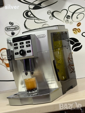 Кафемашина кафе автомат delonghi magnifica S с гаранция
