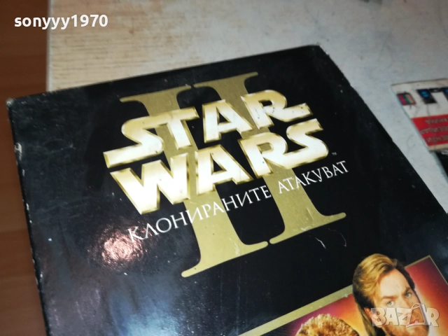 STAR WARS-КЛОНИРАНИТЕ АТАКУВАТ-ORIGINAL VHS VIDEO TAPE 3011251838, снимка 5 - Други жанрове - 52594917