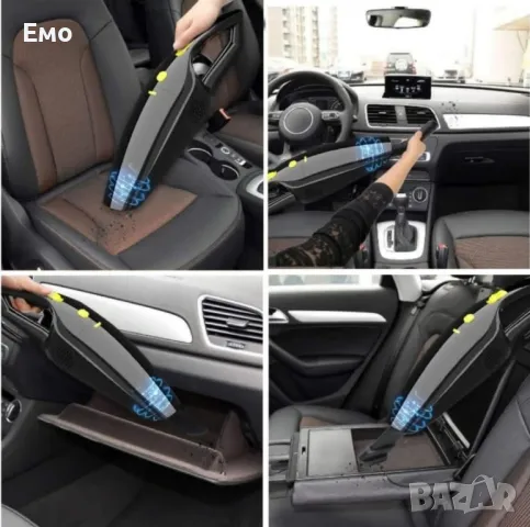 Прахосмукачка за кола и дом - 120W - 2000mAh - B322, снимка 3 - Аксесоари и консумативи - 48724854