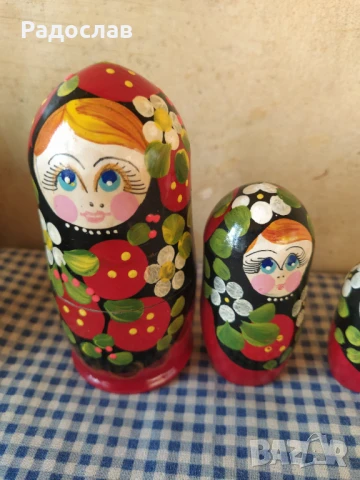 Нов руски комплект матрьошки, снимка 3 - Декорация за дома - 50678535