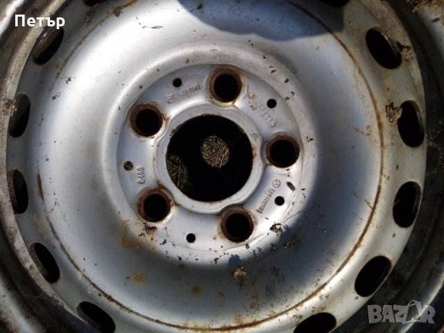 Железни джанти 15'' за мерцедес вито, снимка 2 - Гуми и джанти - 28622666