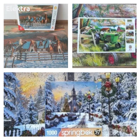 Пъзел от 1000 части - различни видове, снимка 2 - Пъзели - 48088785