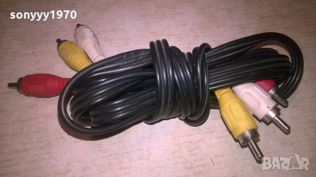 КАБЕЛ 1,5М АУДИО И ВИДЕО-3Х3 ЧИНЧА, снимка 6 - Други - 28005418
