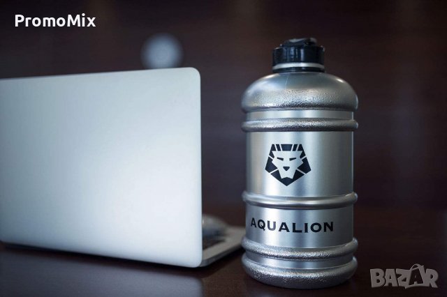 Бутилка за вода Aqualion 2308 2 литра фитнес бутилка шише галон, снимка 2 - Термоси - 37532803