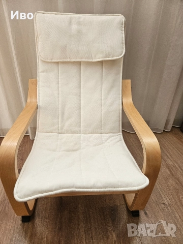 Детско кресло POÄNG 20976 Икеа, снимка 6 - Мебели за детската стая - 52833700