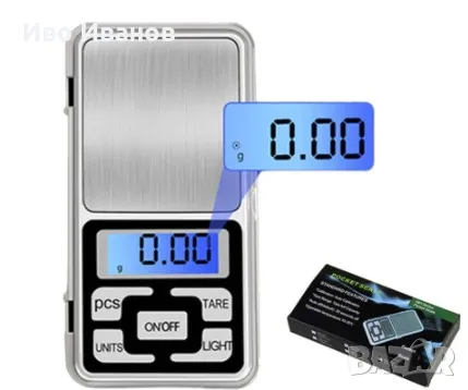 Електронна мини везна до 500гр, снимка 4 - Друга електроника - 48046403