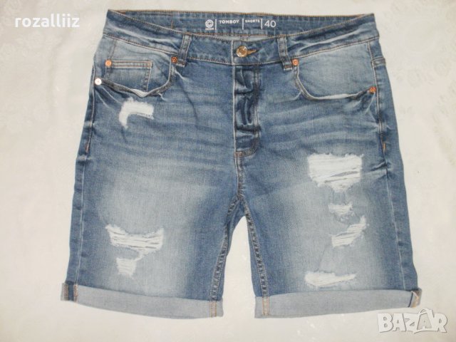 TOMBOY страхотни юношески ластични панталони 152/164, снимка 2 - Детски къси панталони - 32715951