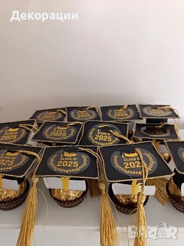 подаръчета за гости бурканчета с мед за абитуриентски бал и други поводи, снимка 5 - Други - 53297383