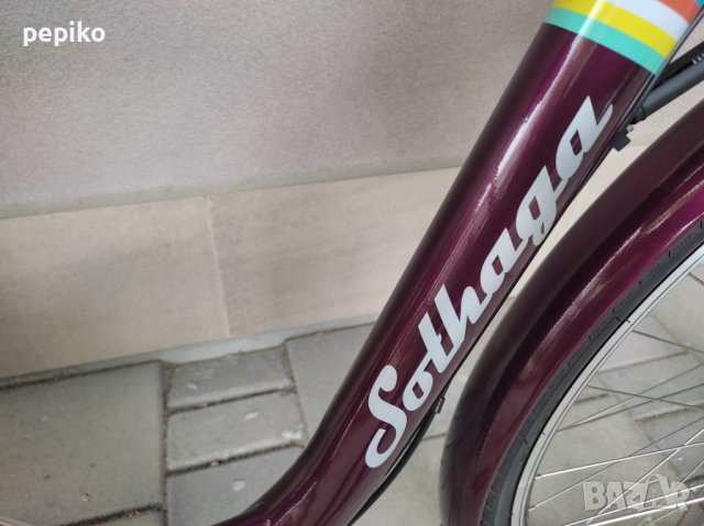 Продавам колела внос от Германия градски алуминиев велосипед SOLHAGA 28 цола SHIMANO NEXUS , снимка 13 - Велосипеди - 37656787