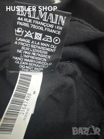 Мъжка блуза BALMAIN PARIS. Размер М, снимка 6 - Блузи - 53454582