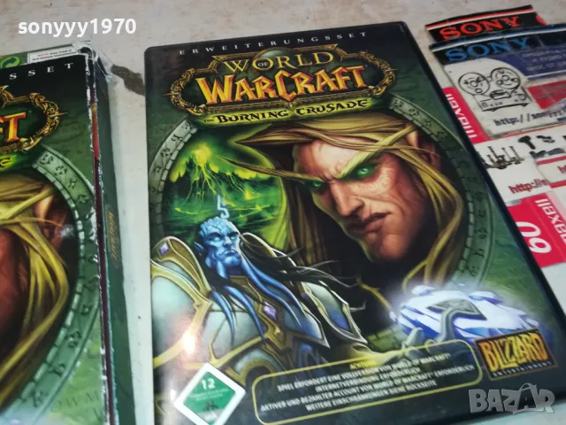 world of warcraft x3 game-внос germany 0303251014, снимка 14 - Игри за PC - 49341828
