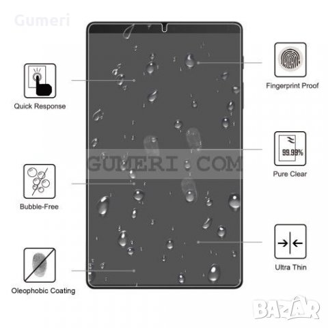 Samsung Galaxy Tab A7 Lite Стъклен Протектор За Екран, снимка 2 - Фолия, протектори - 33685297