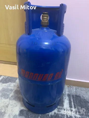 Газова бутилка- почти нова., снимка 1