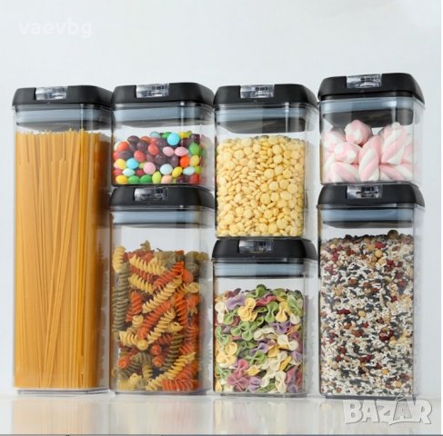 Комплект от 7 бр. херметични контейнери за кухня в Кутии за храна в гр.  Варна - ID34923888 — Bazar.bg