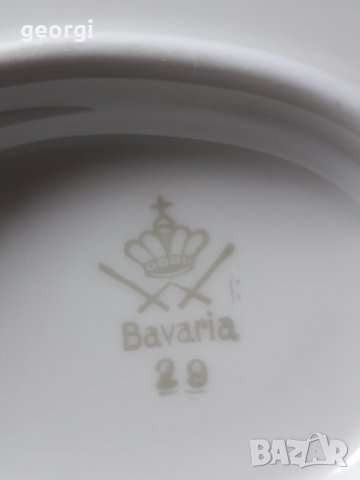 Немски порцелан Bavaria супник чайник сосиера, снимка 11 - Сервизи - 33079192