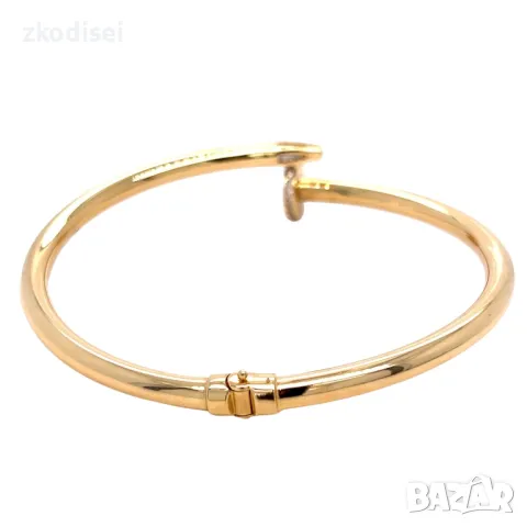 Златна дамска гривна Cartier 8,84гр. 14кр. проба:585 модел:4172-4 , снимка 3 - Гривни - 50299490