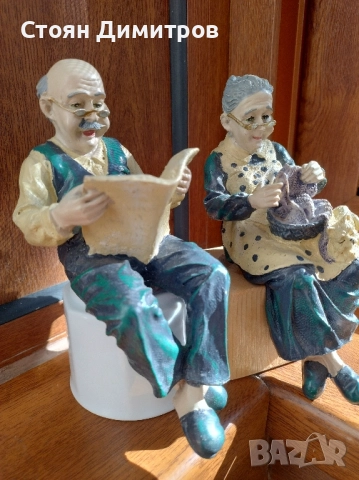 Прекрасни фигури от изкуствен камък полетизин, красива изработка ръчна , снимка 7 - Антикварни и старинни предмети - 52281362