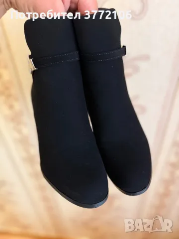 Дамски боти на ток, снимка 4 - Дамски боти - 49685490