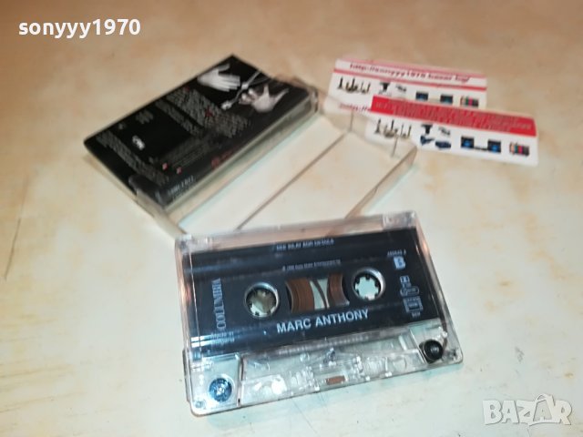 📢MARC ANTHONY-ORIGINAL 0610221751, снимка 16 - Аудио касети - 38244389
