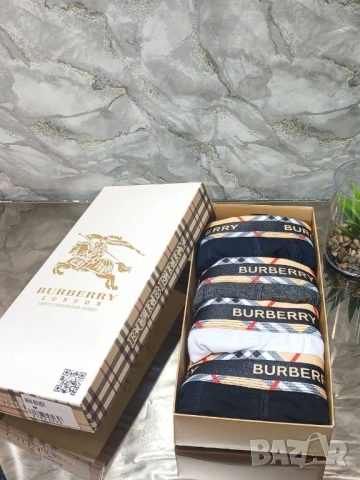 боксерки в кутия hermes hugo boss lacoste calvin klein , снимка 7 - Бельо - 51960277