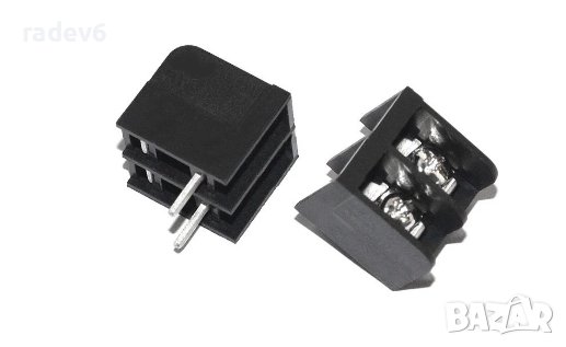 Бариерна клема HB611-6.35MM, HB635, 2 пина, стъпка 6.35MM