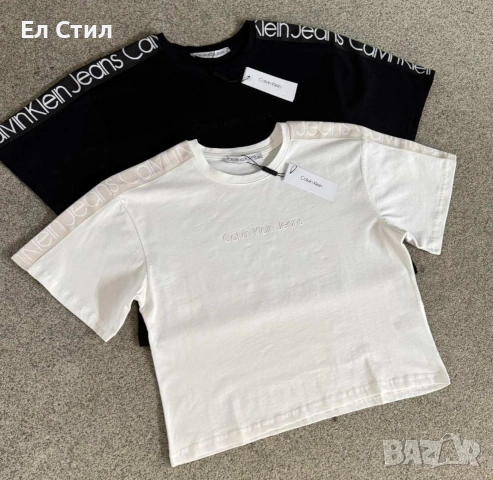 📌#Памучна #тениска 23 евро Черно Л Бяло М, снимка 5 - Тениски - 53447505