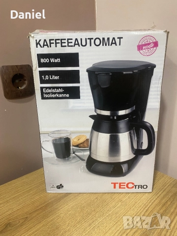 Кафеавтомат TECTRO – 800 W, 1.0 L, термокана