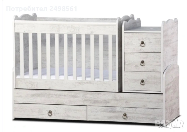 Бебешка легло 3в1