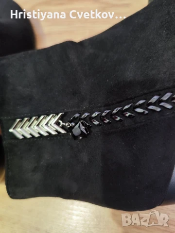 Дамски елегантни обувки в черен цвят. , снимка 6 - Дамски елегантни обувки - 50757317