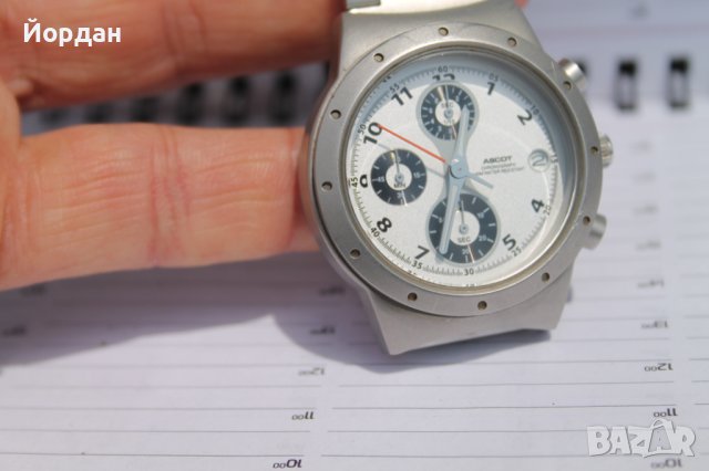 Мъжки японски часовник ''Ascot'' /кварц/ хронограф, снимка 11 - Мъжки - 40790767
