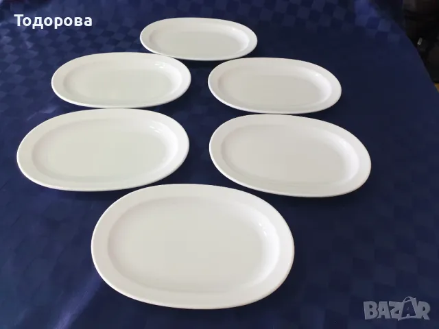 Комплект порцеланови плата,чинии Apulum fine porcelain