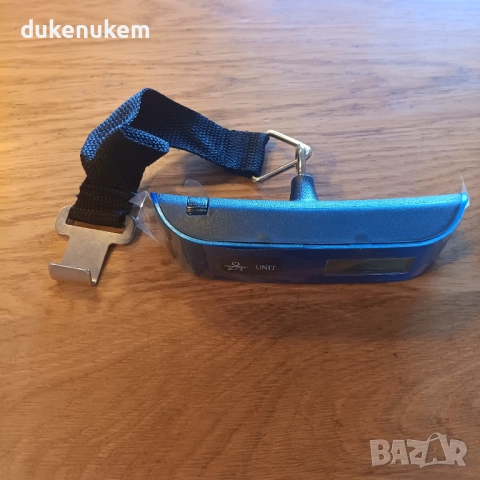 Дигитална везна за багаж до 50 кг, LCD дисплей, термометър, снимка 2 - Друга електроника - 52811949