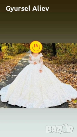 Булчeнска рокля , снимка 3 - Сватбени рокли - 53446289